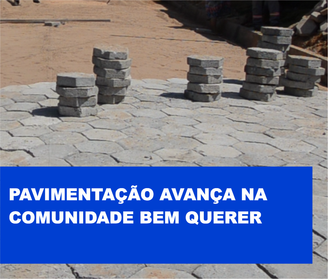 Pavimenta O Avan A Na Comunidade Bem Querer Prefeitura Riacho Dos