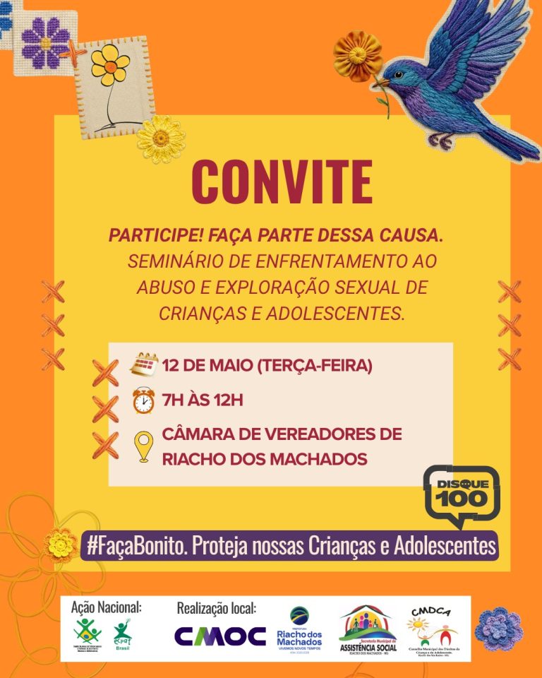 SEMINÁRIO DE ENFRENTAMENTO AO ABUSO E EXPLORAÇÃO SEXUAL DE CRIANÇAS E ADOLESCENTES